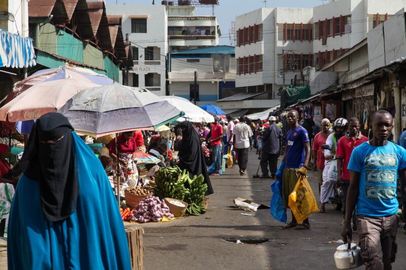 A market in Mombasa City