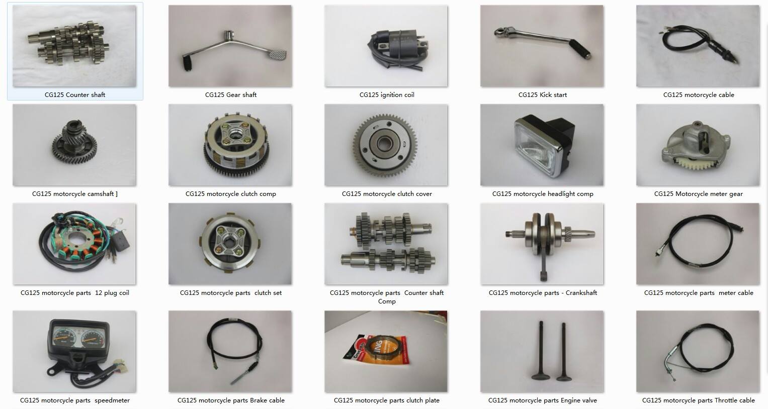 motorcycle spares